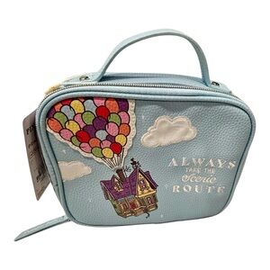 Primark Blue Mini Bag with Colorful Balloon Design